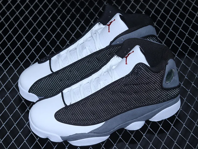 All categories Air Jordan Jordan series basketball shoes Air Jordan 13 P version pure original Air Jordan 13 "Black Flint" AJ13 Joe 13 black and white gray DJ5982-060